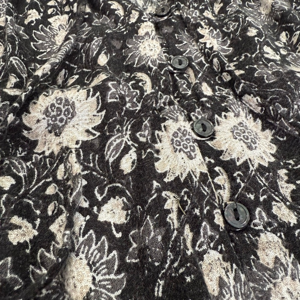 Lucky Brand Womens Floral Sleeveless Midi Dress Medium Paisley Boho Cottagecore - Picture 12 of 16